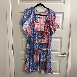 Anthropologie Patterned Dress